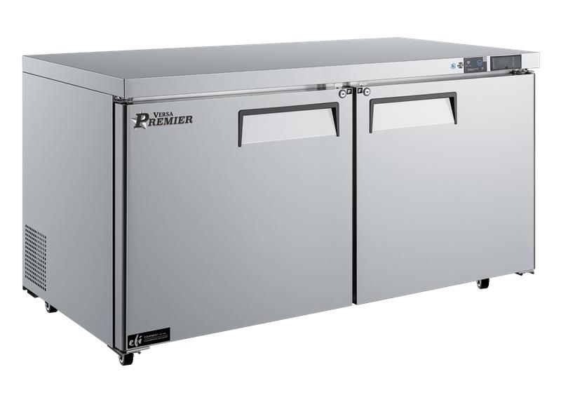 60 Inch 2 Door Undercounter Freezer FUDR2-60VCP